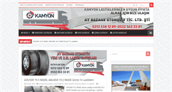 Desktop Screenshot of kamyonlastigi.com